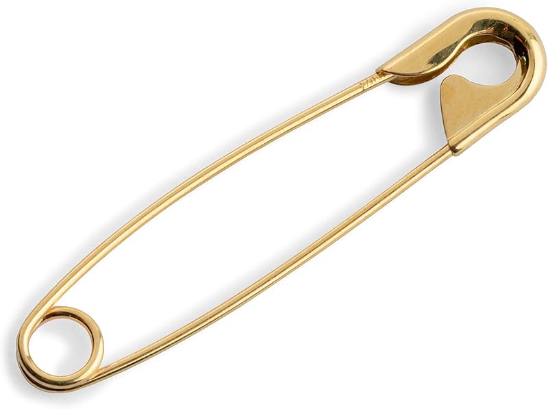 Alfiler imperdible Petit de oro amarillo de 9K